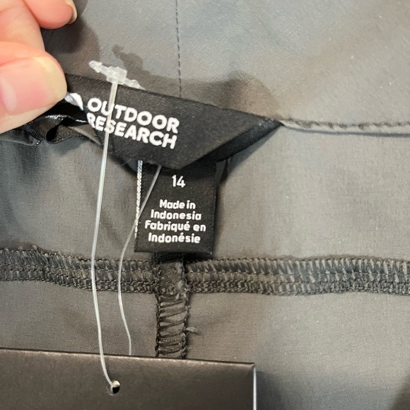 NWT Outdoor Research Women's Equinox Convertible Pants in Charcoal Size 14 - Picture 10 of 12